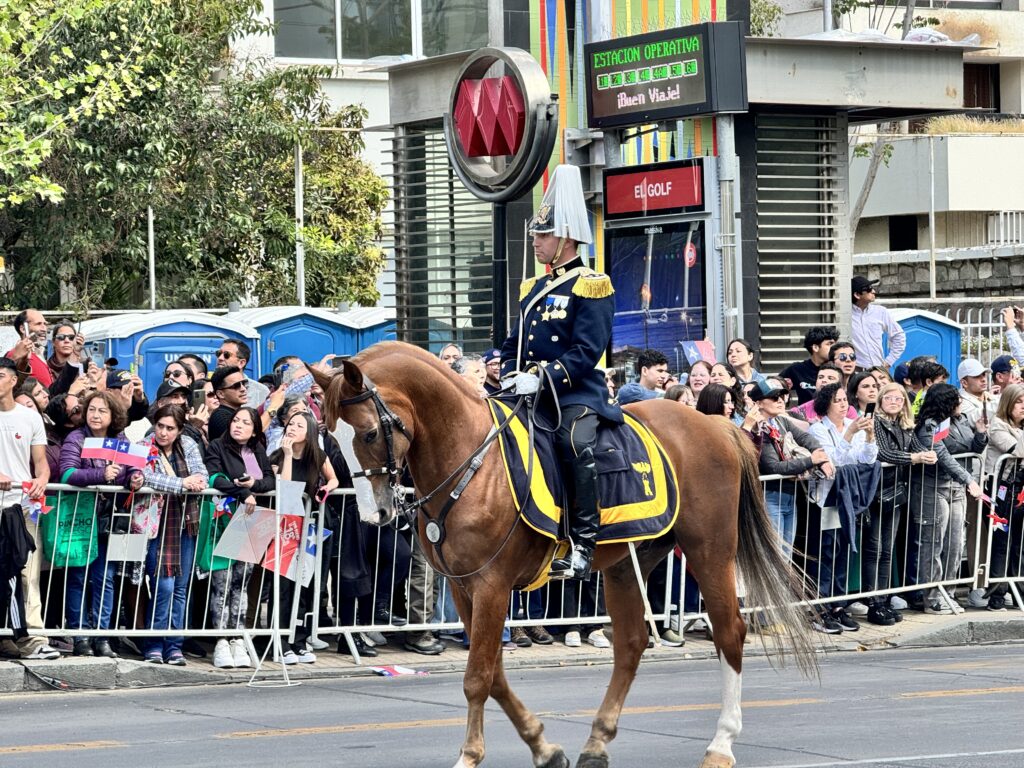 Festas Pátrias no Chile - Imagem da Parada Militar