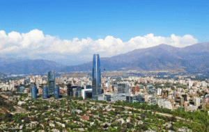 Vista de Santiago