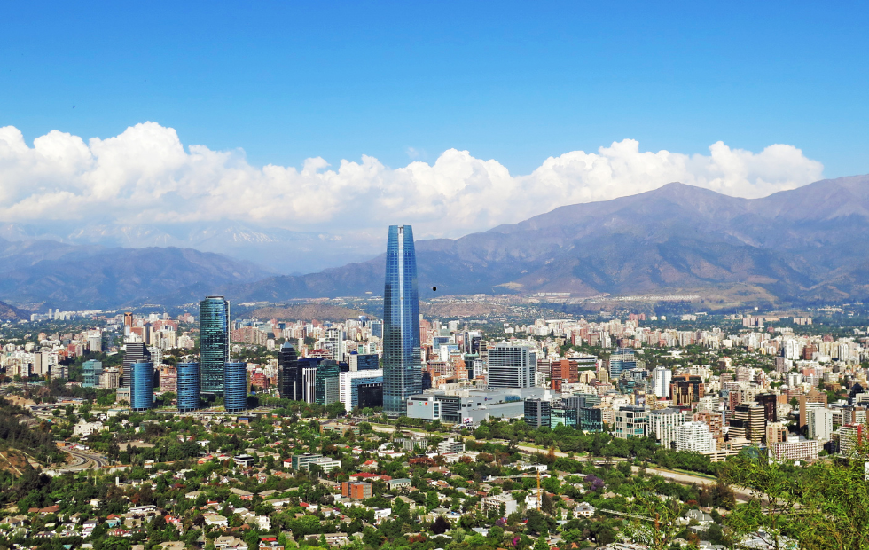 Vista de Santiago