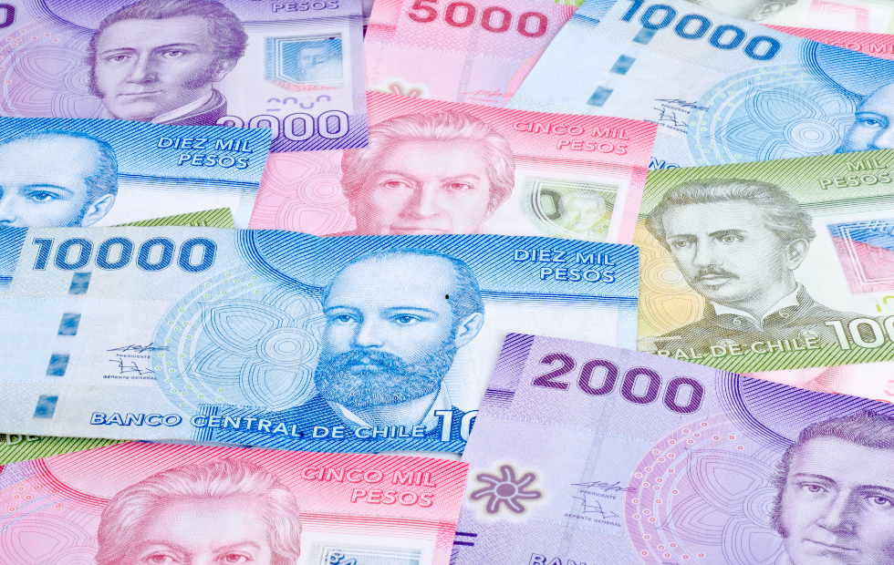 Cédulas de pesos chilenos